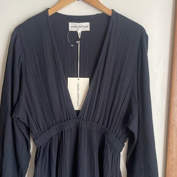 Mara Hoffman Blair Maxi Dress Black - Picture 8 of 14